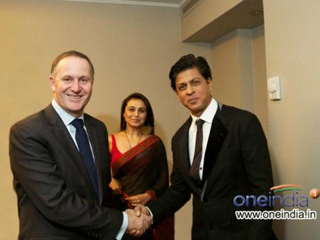 ન્યુઝીલૅન્ડના વડાપ્રધાને કર્યું શાહરુખનું અભિવાદન