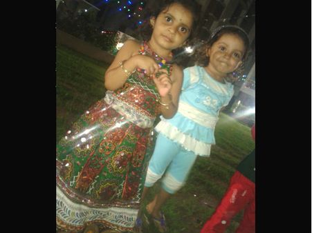 બાળકો ગરબે ઘૂમવા પહોંચ્યા