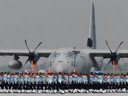 Preparation for Air Force Day 