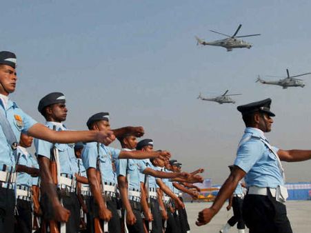 Preparation for Air Force Day 
