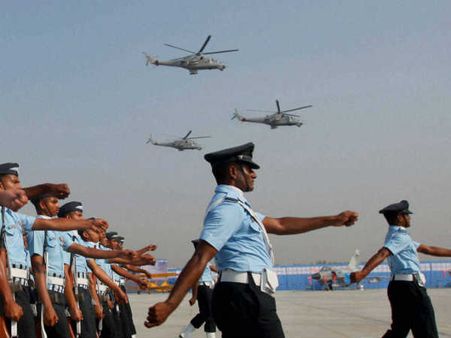 Preparation for Air Force Day 