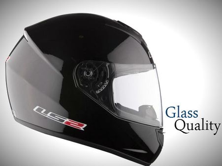 હેલમેટના ગ્લાસની ક્વોલિટી