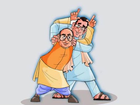દિગ્વિજય સિંહનું પણ કાર્ટૂન 