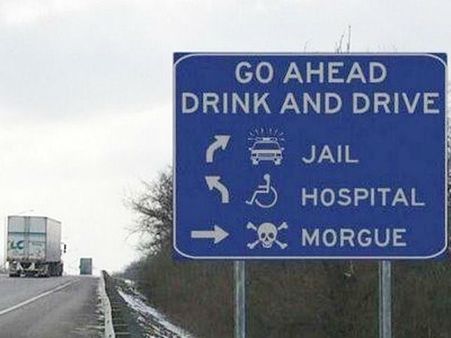 દારૂ પીને ગાડી ના ચલાવો
