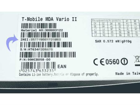 આઇએમઆઇ નંબર