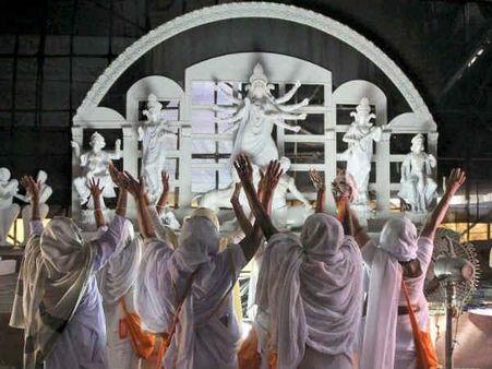 કોલકતામાં માનું નિરાળું રૂપ