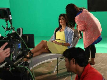 કંઇક આ રીતે કૅટરીનાએ શૂટ કરી એક્સપીરિયા ઝેડની એડ