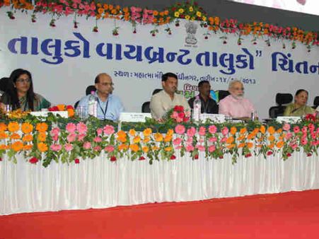 ‘આપણો તાલુકો વાયબ્રન્ટ તાલુકો’ને મજબૂત બનાવવાની મોદીની ઇચ્છા