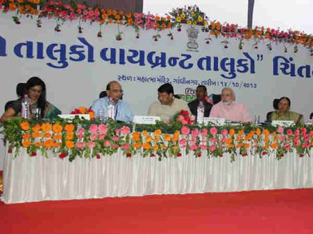‘આપણો તાલુકો વાયબ્રન્ટ તાલુકો’ને મજબૂત બનાવવાની મોદીની ઇચ્છા
