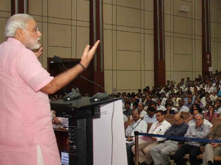 ‘આપણો તાલુકો વાયબ્રન્ટ તાલુકો’ને મજબૂત બનાવવાની મોદીની ઇચ્છા