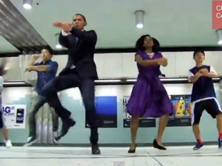 વીડિયોમાં જુઓ બરાક ઓબામાનું ગંગણમ સ્ટાઇલ!