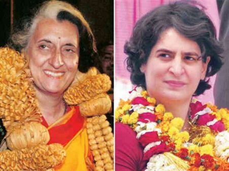ઇન્દિરાનો પડછાયો બની શકશે પ્રિયંકા?