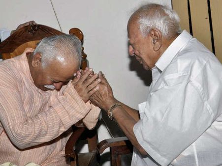 મોહન ભાગવત સાથે મુલાકાત