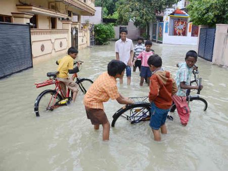 આંધ્ર પ્રદેશમાં ભારે વરસાદ