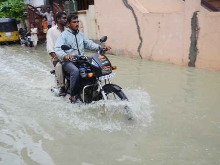 આંધ્ર પ્રદેશમાં ભારે વરસાદ