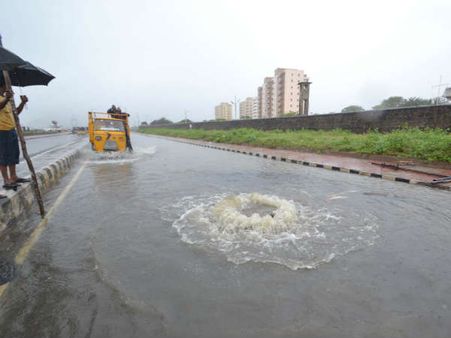 આંધ્ર પ્રદેશમાં ભારે વરસાદ