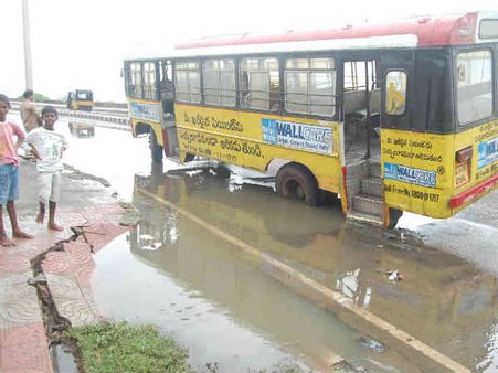 આંધ્ર પ્રદેશમાં ભારે વરસાદ