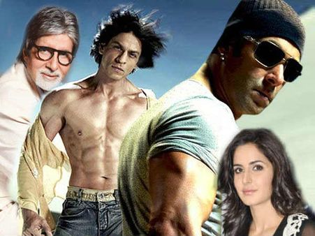 શાહરુખ મોસ્ટ ઍટ્રૅક્ટિવ : અમિતાભ બીજા નંબરે, ફીમેલમાં કૅટે બાજી મારી