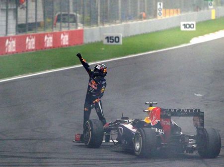 ફૉર્મૂલા વનના વિશ્વવિજેતાની ભારતીય ટ્રેક પર હૈટ્રિક