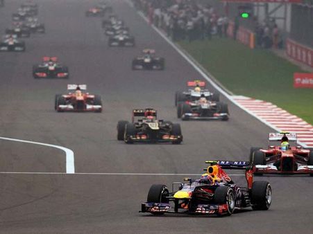 ફૉર્મૂલા વનના વિશ્વવિજેતાની ભારતીય ટ્રેક પર હૈટ્રિક