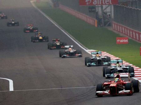 ફૉર્મૂલા વનના વિશ્વવિજેતાની ભારતીય ટ્રેક પર હૈટ્રિક