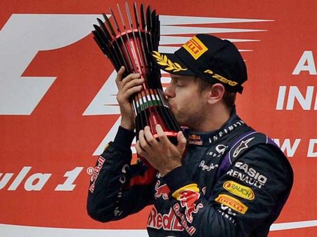 ફૉર્મૂલા વનના વિશ્વવિજેતાની ભારતીય ટ્રેક પર હૈટ્રિક