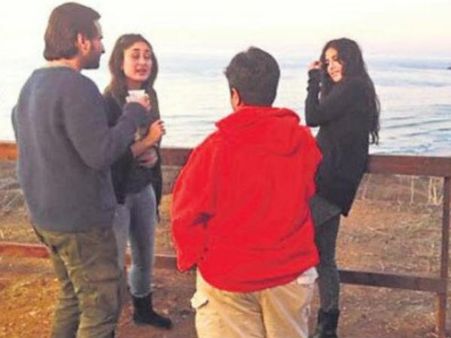 કરીના પહોંચ્યા સેટ પર