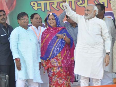 આ તો સેમીફાઇનલ છે, મોદી બનશે વડાપ્રધાન: રાજે