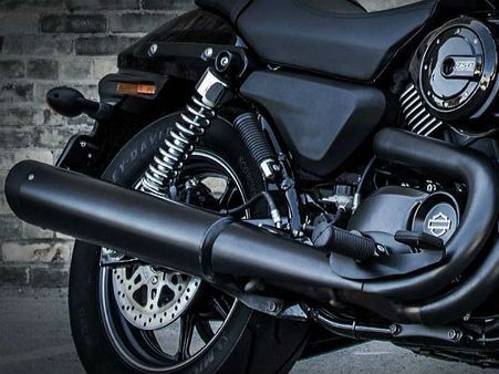 બ્લેક એક્જોસ્ટ સાઇલેન્સર