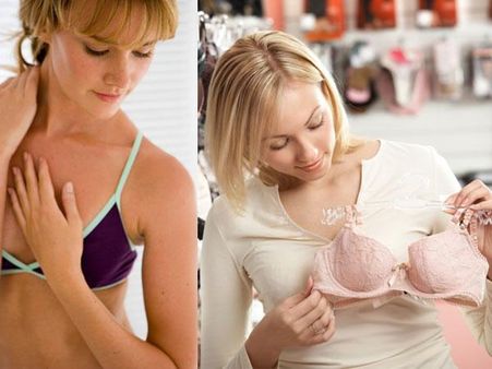 બ્રાની ખોટી સાઇઝ