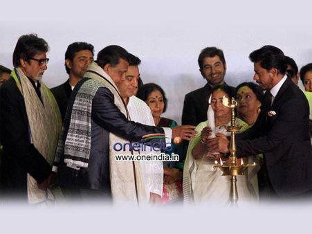 Pics : અમિતાભ-જયા-શાહરુખે કર્યું કેઆઈએફએફનું ઉદ્ઘાટન