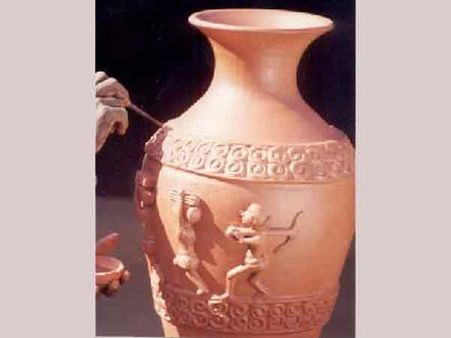 ટેરાકોટા કળા