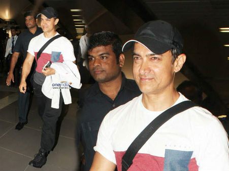 મૅચ જોવા પહોંચ્યા આમિર