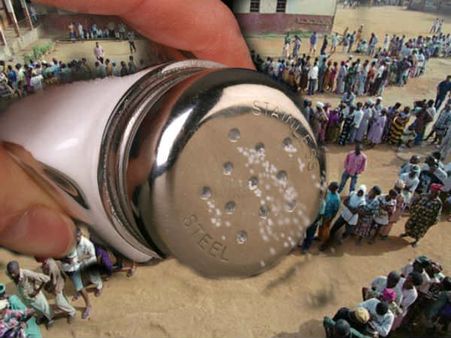 મીઠું ખરીદવા લાગી લાંબી લાઇનો, 150 રૂ. કિલો વેચાયું મીઠું!