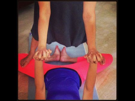 યોગા સેશન