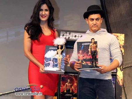 માર્કેટમાં આવ્યા આમિર-કૅટના રમકડા, ધૂમ-3ના ક્યૂટ ઢીંગલો-ઢીંગલી