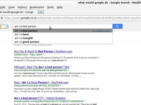 શું હું ખરાબ વ્યક્તિ છું?