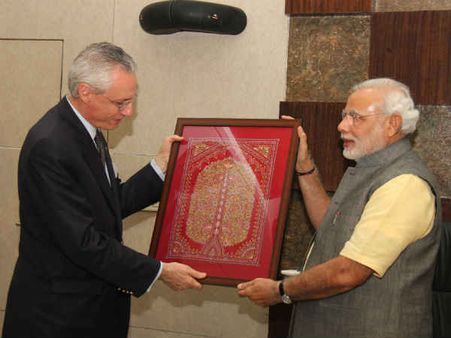 ઇટાલીના રાજદૂત ડેનિયલ માનકી નરેન્દ્ર મોદીને મળ્યા