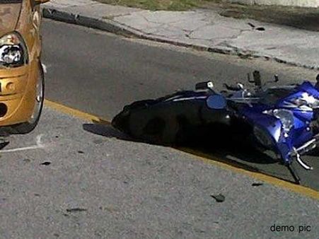 સુરતમાં કાર-બાઇક વચ્ચે અકસ્માત, એકનુ મોત