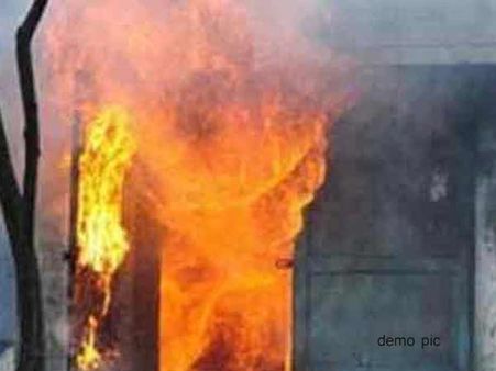 મોરબીઃ ફટાકડાના ગોડાઉનમાં લાગી આગ