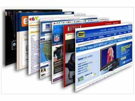 એક વિંડોમાંથી બીજી વિંડોમાં જવા માટે 