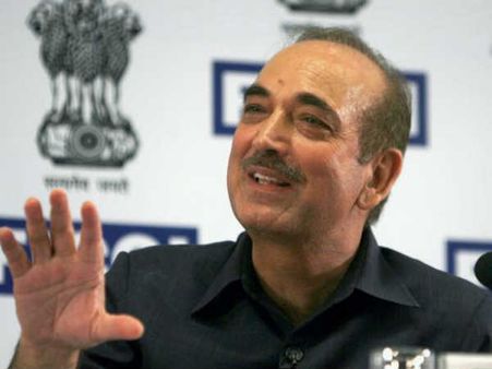 સાંસદ ખાય છે સૌથી વધુ જવાનીની દવાઓ: ગુલામ નવી આઝાદ