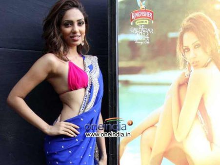 સાડીમાં મહેક્યું યૌવન, લૉન્ચ થયું હૉટ કિંગફિશર કૅલેન્ડર