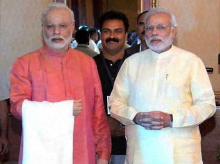 મુંબઇમાં નરેન્દ્ર મોદીની મીણબત્તીની પ્રતિમાનું અનાવરણ