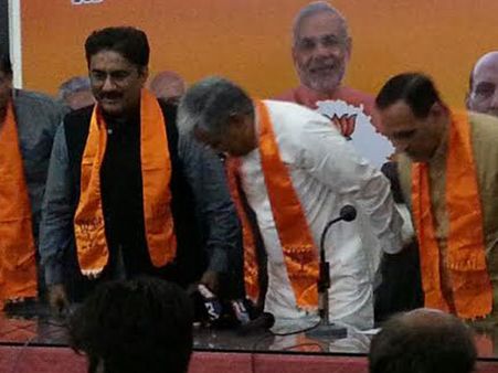 ગાંધીનગરઃ કેશુભાઇના પુત્ર ભાજપમાં જોડાયા