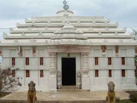 મંદિરનું દ્રશ્ય