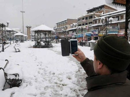 હિમવર્ષાની અસર