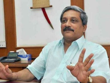 મનોહર પાર્રીકર, ગોવાના સીએમ