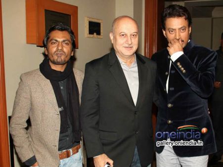 નવાઝુદ્દીન-અનુપમ-ઇરફાન