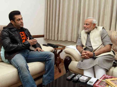 સલમાન અને નરેન્દ્ર મોદી